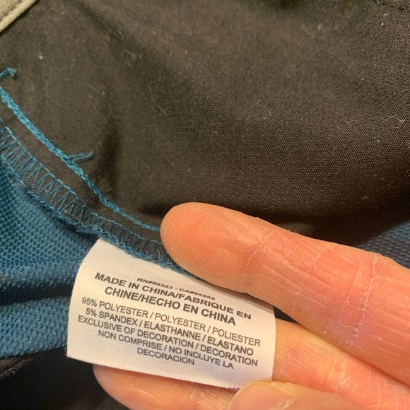 Nike Golf Tour Performance Dri Fit Blue Plaid Men's Shorts- Sz 38 - Picture 7 of 12